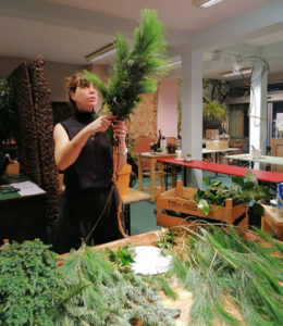 Adventskranz-Workshop in der Alten Gärtnerei Kersten am 25.11.2022